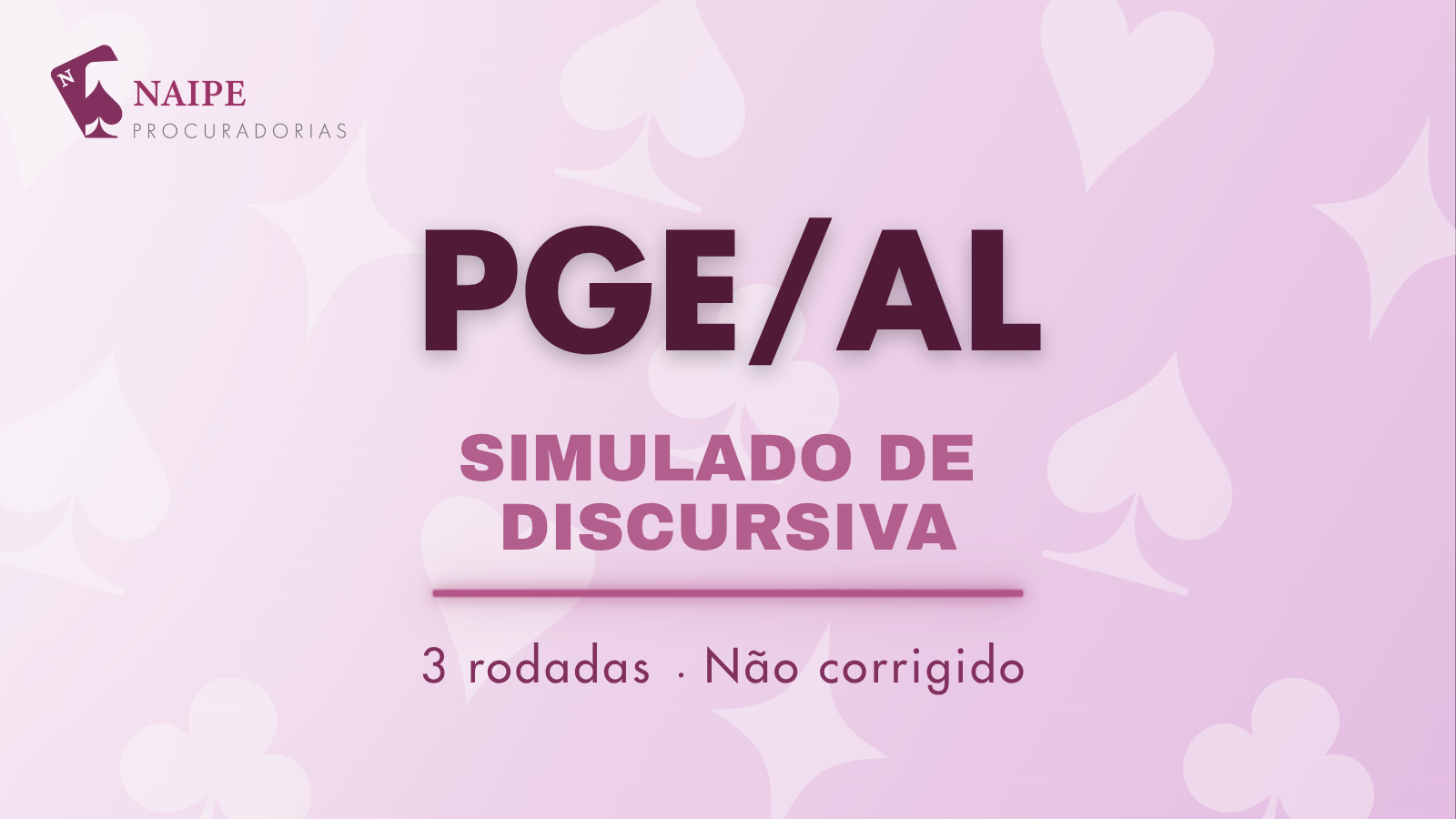 3 Rodadas · Não Corrigido